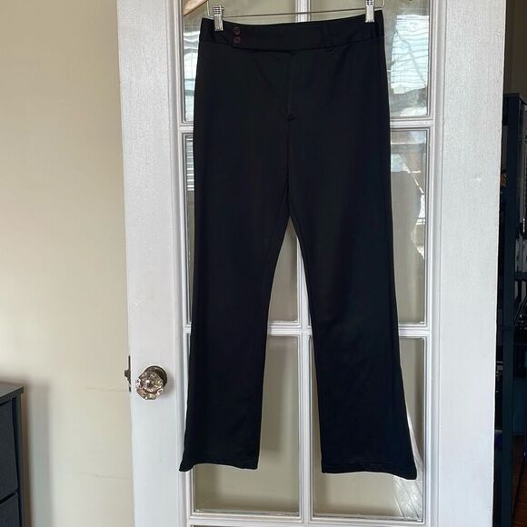 Amy Byer polyester women’s black wide leg pants trousers for work or the office - Picture 1 of 12